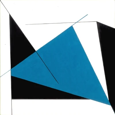 Black Quadrangle in Snow. Opus 6