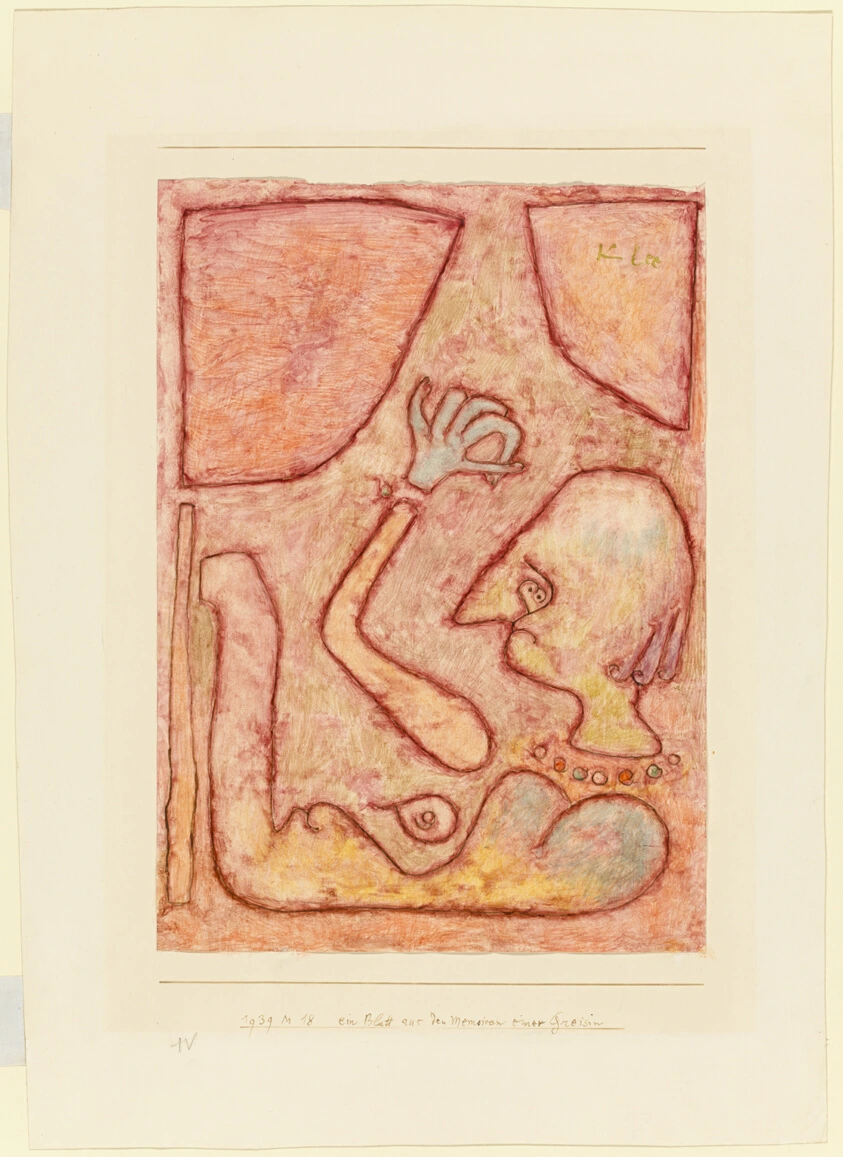 Leaf from the Memoirs of an Old Woman