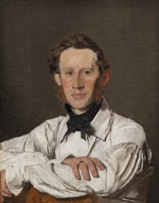 Portrait of the Animal Painter Christian Holm