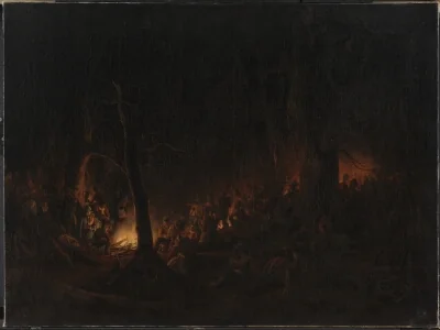 Bivouac After the Skirmish at Schleswig on the Night Between 23 and 24 April 1848