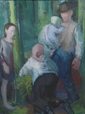 People in a Forest