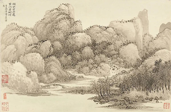 清　王翬、王時敏　仿古山水圖　冊|Landscapes after old masters