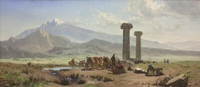 The Lydian Plain near Sardis, Asia Minor (Turkey)