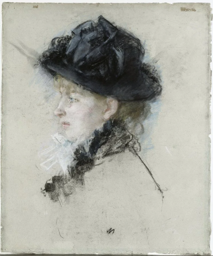 Mademoiselle Louise Riesener in a Hat