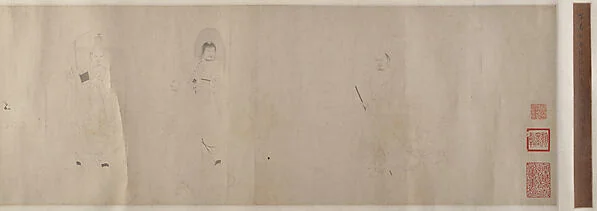 清 丁雲鵬(款) 十八羅漢圖 卷|The Eighteen Luohans
