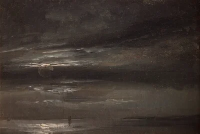 Moonlight over the Sea