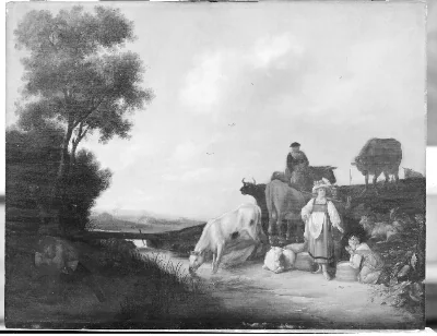 Cattle by a Watering Place