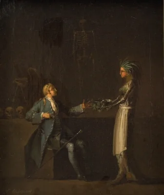 The Doctor´s Wife Reveals her Husband´s Intention of Anatomising Niels Klim