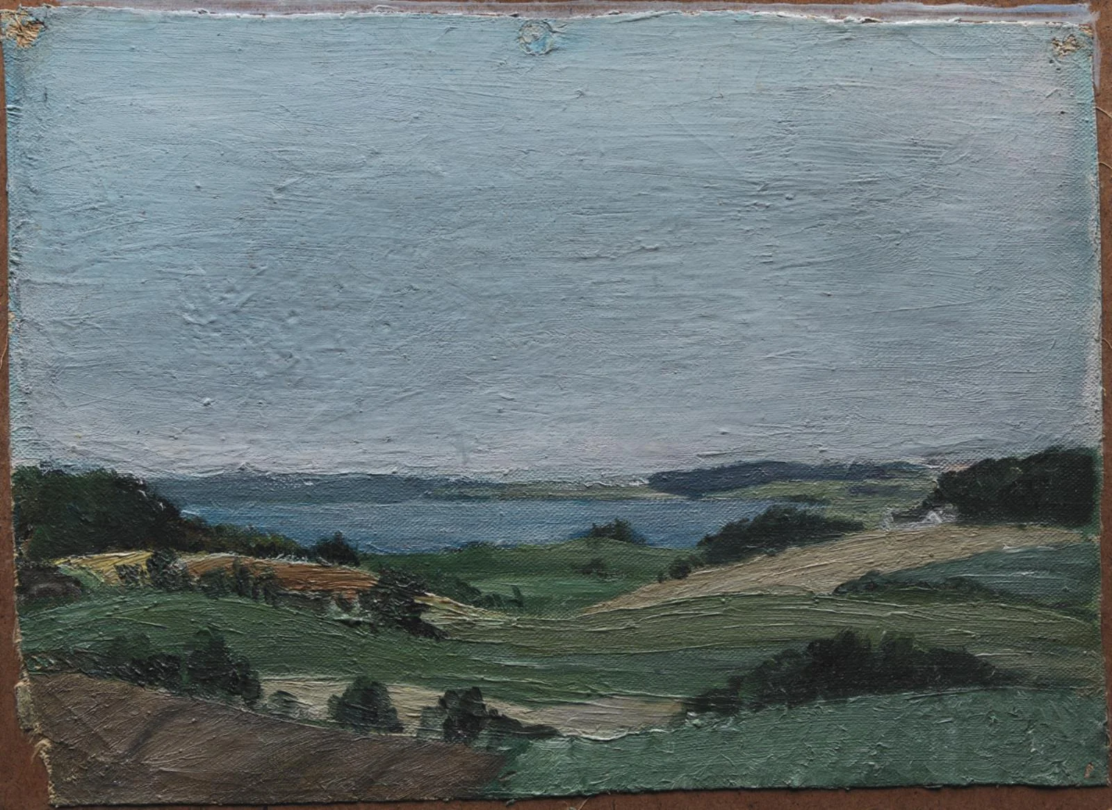 View of Esrum Lake from Daustrup