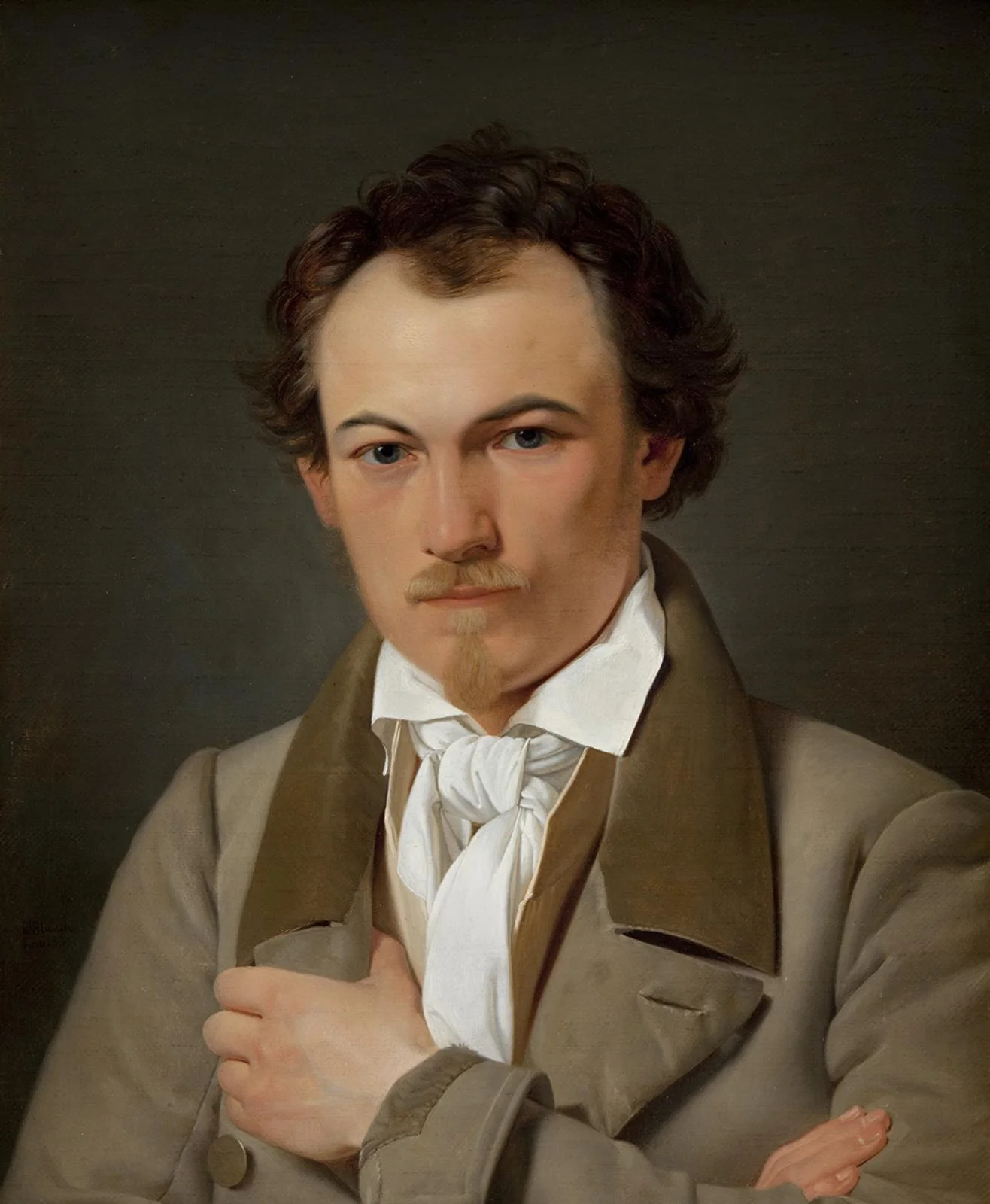 Portrait of the Scene Painter Troels Lund