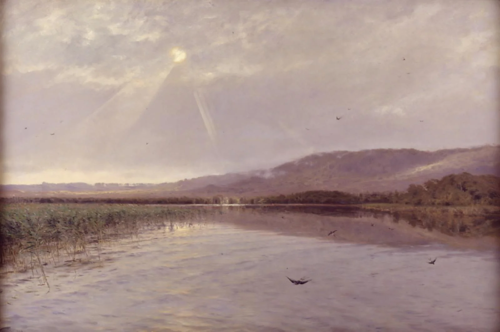 A Lake in the Himmelbjerg District, Jutland