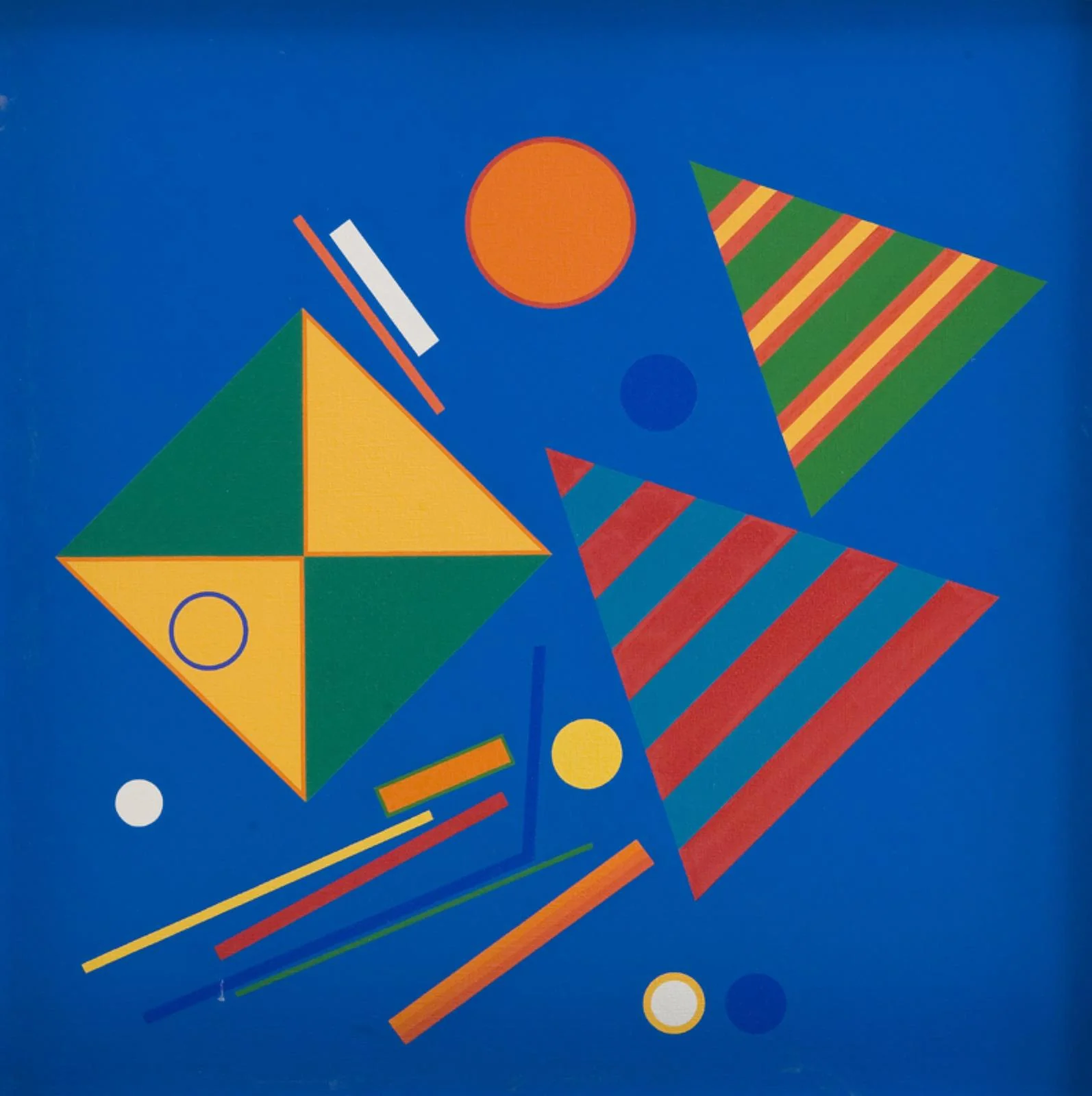 Composition of Seven Diagonal Picture Elements
