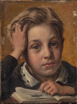 The Artist's Son Holger at the Age of Ten