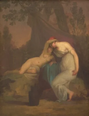 The Greek Poet Sappho and the Girl from Mytilene
