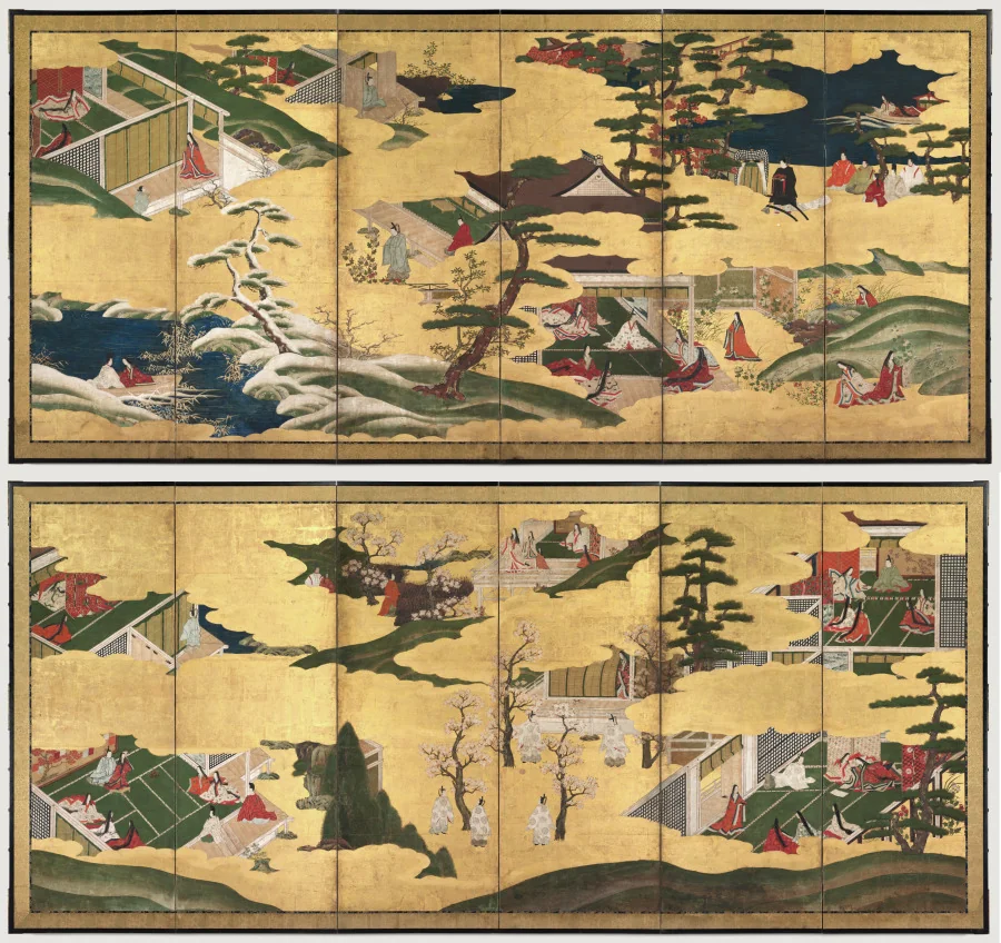 Scenes from the Tale of Genji