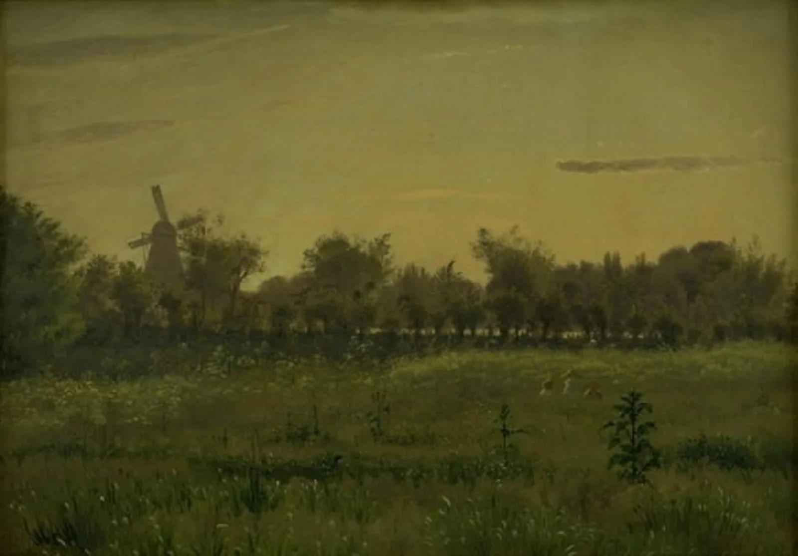 The Meadow near the Artist's House at Farimagsvej outside Copenhagen