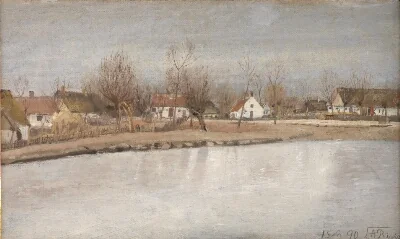 The Village Pond at Ring, Zealand