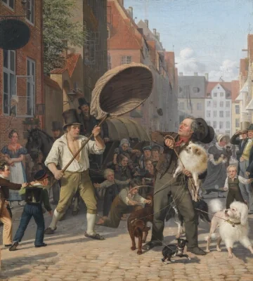 A Street Scene in the Dogdays