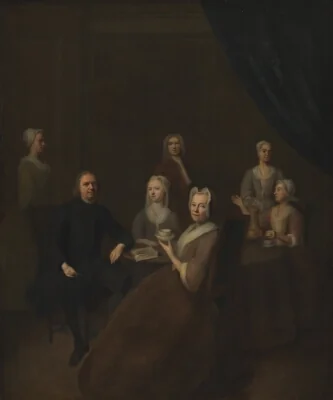 The Artist's Parents-in-Law and some of their Children