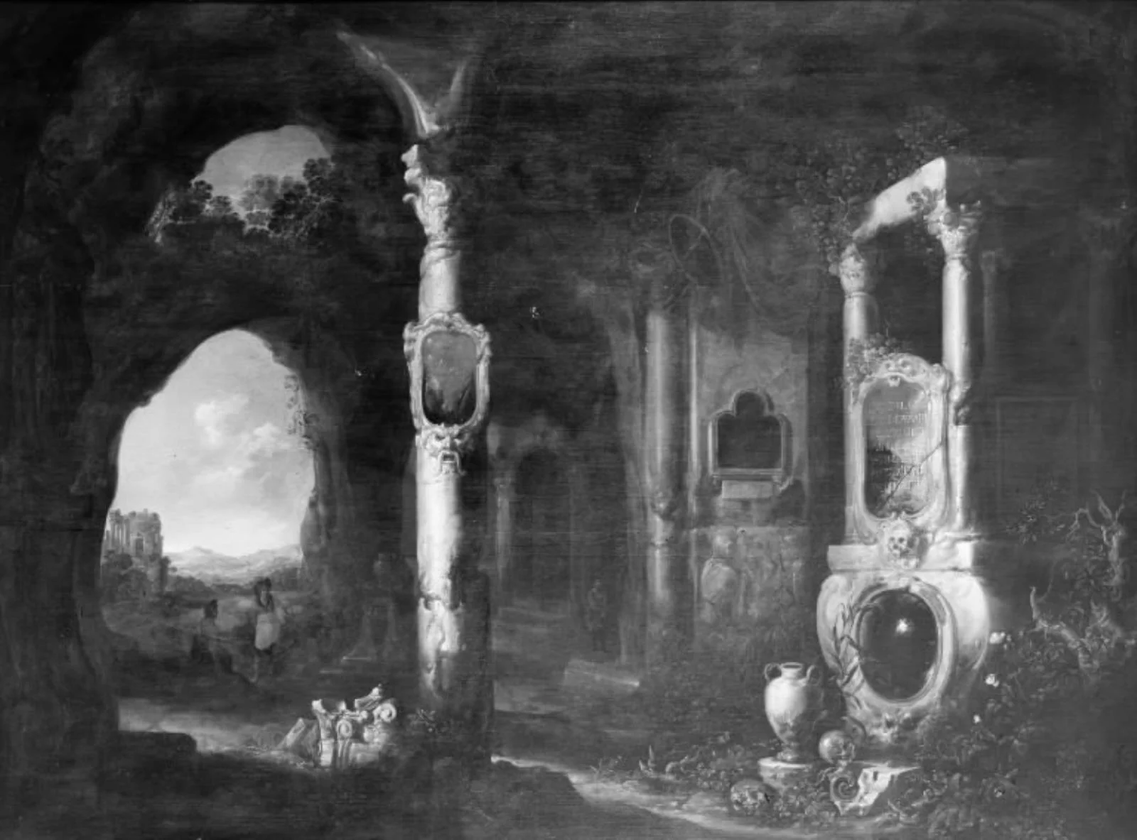 Grotto. Fantasy