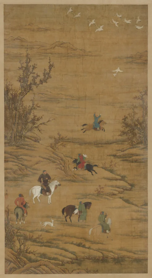 Hunting on Horses