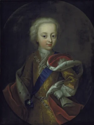 Kong Frederik V som barn