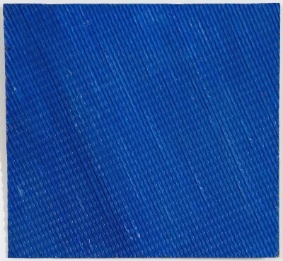 Corrugated Cardboard Painted Blue