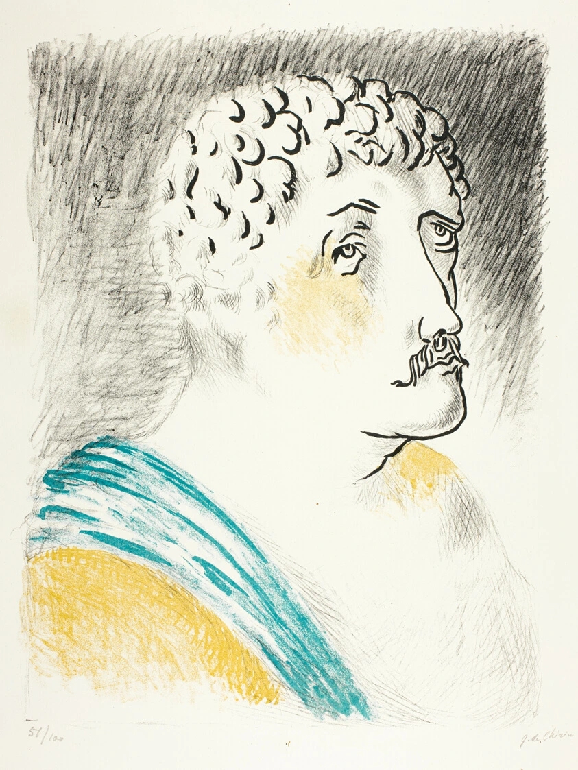 Roman Head, Plate four from Metamorposis