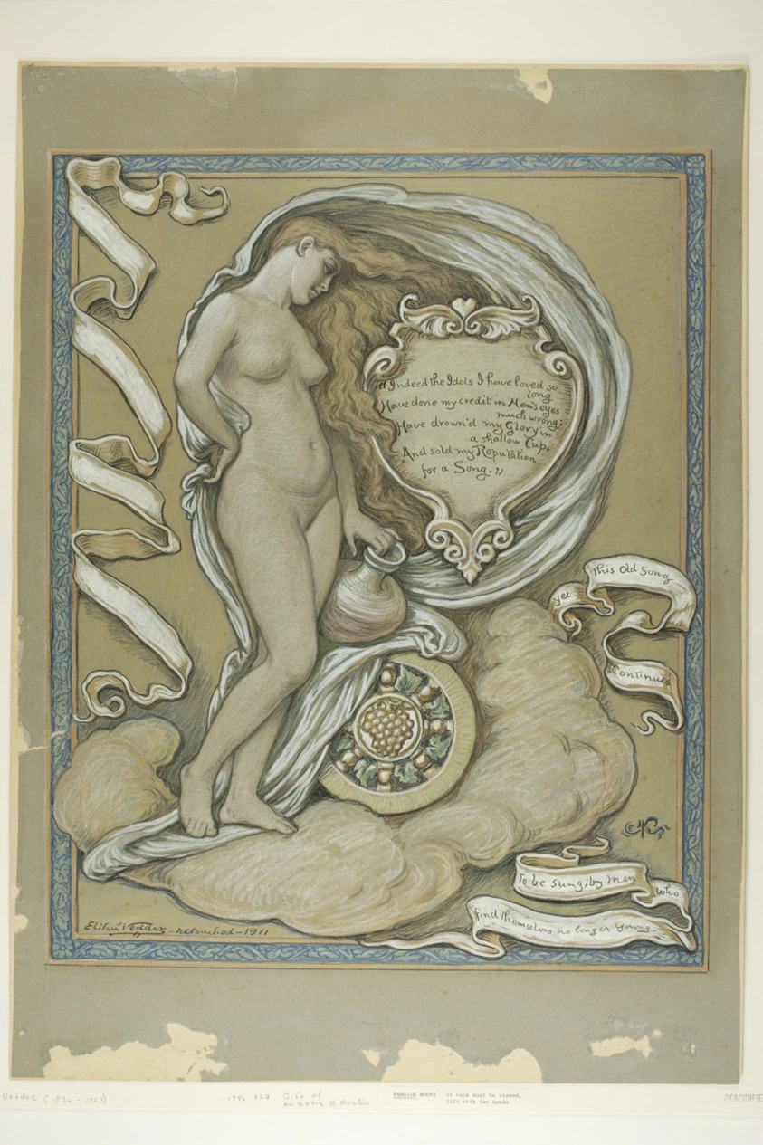 Figure Study for Rubaiyat of Omar Khayyam