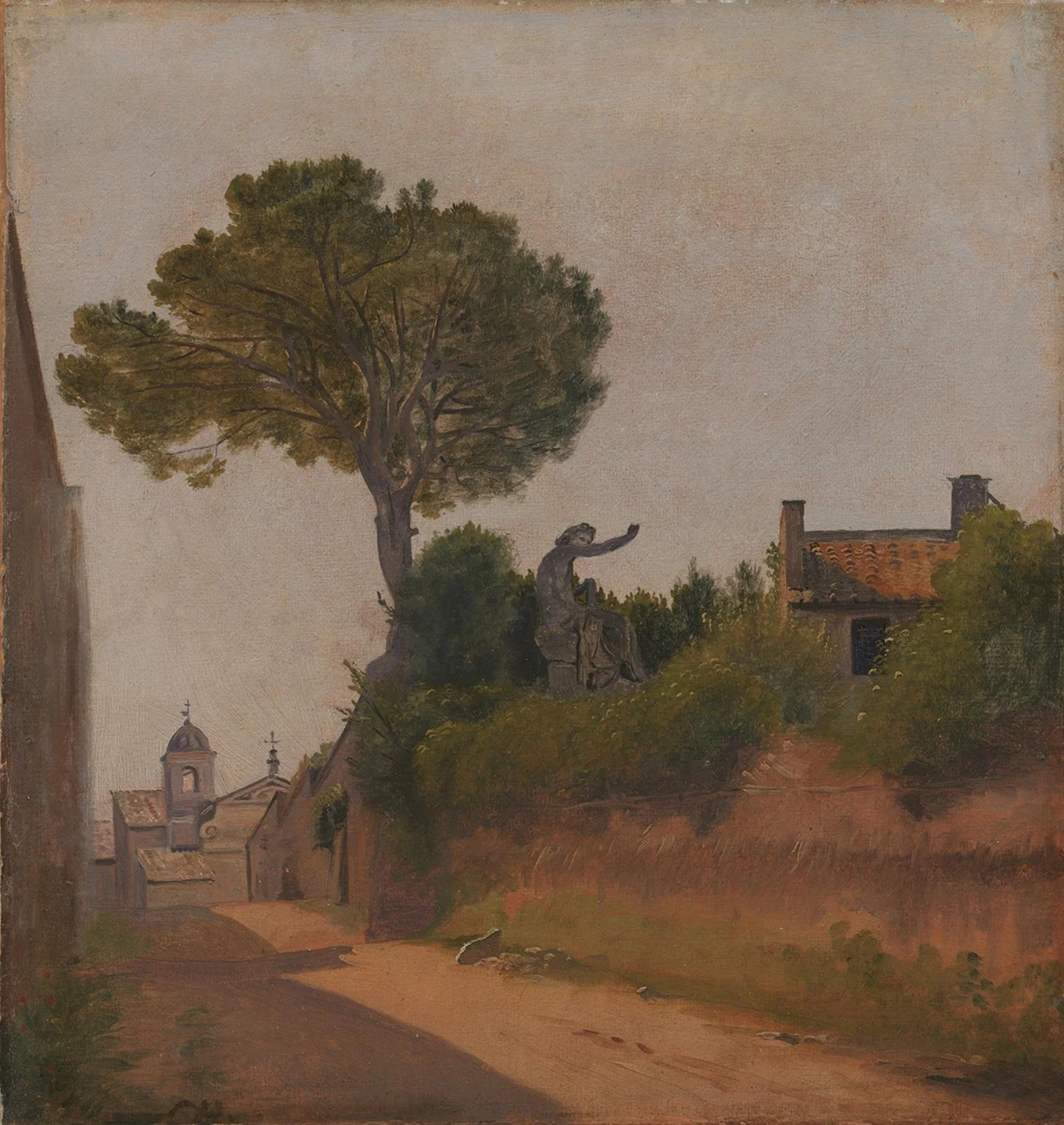 A Street in Rome. Vicolo Sterrato