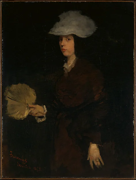 Lady with Fan