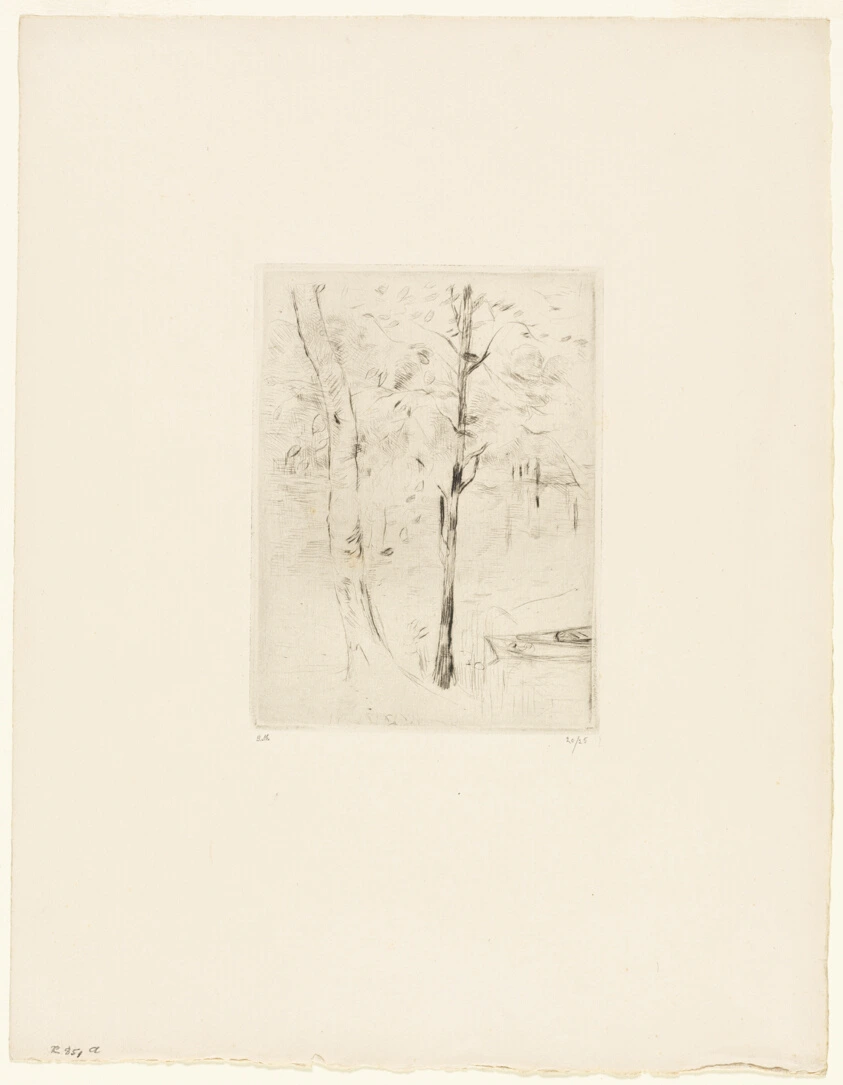 The Lake in the Bois de Boulogne