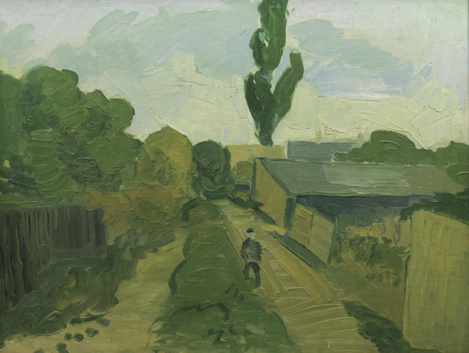 Landscape with Poplar