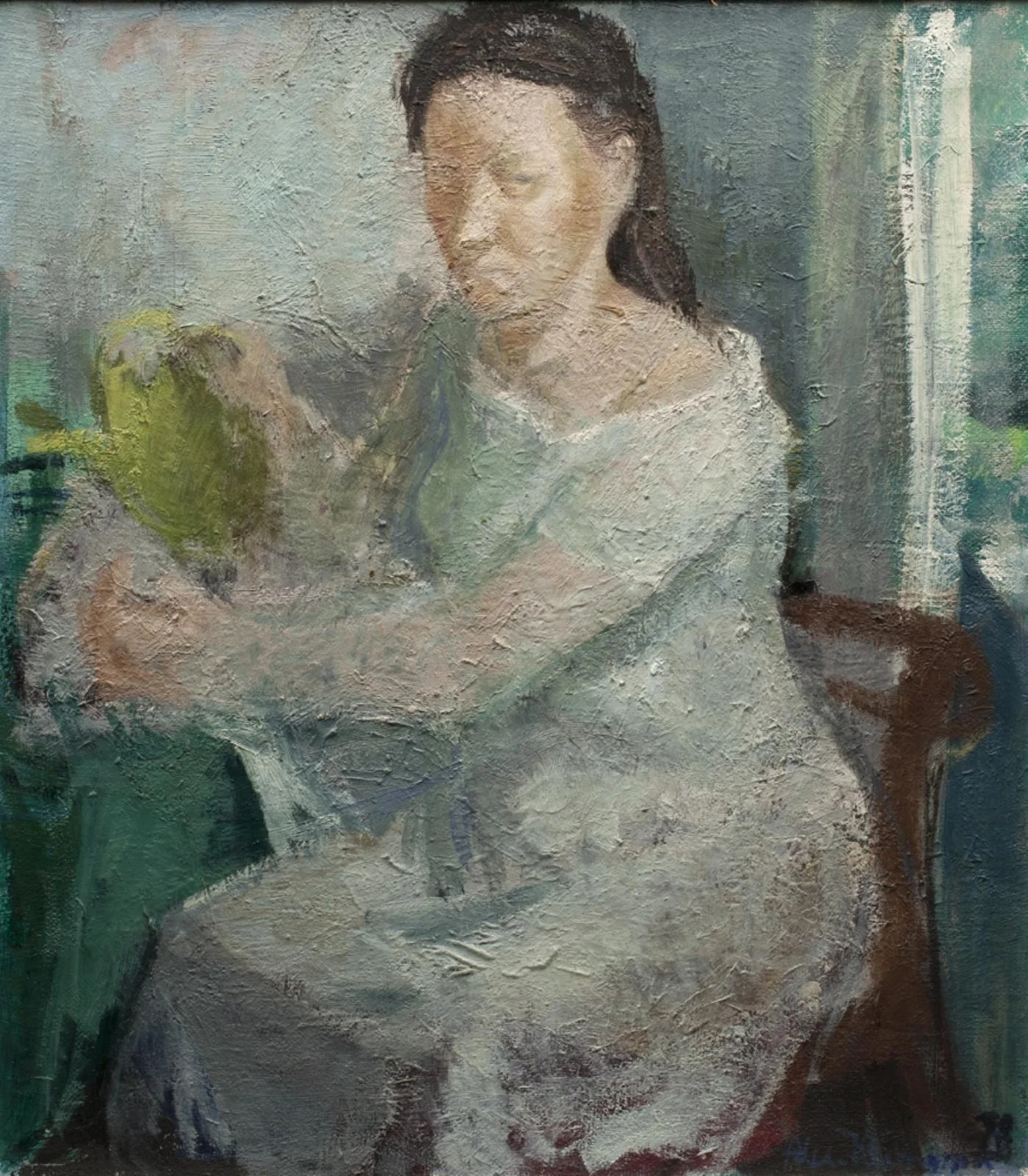 Woman in White. The Artist's First Wife, Ebba Klingspor, née Rysslander