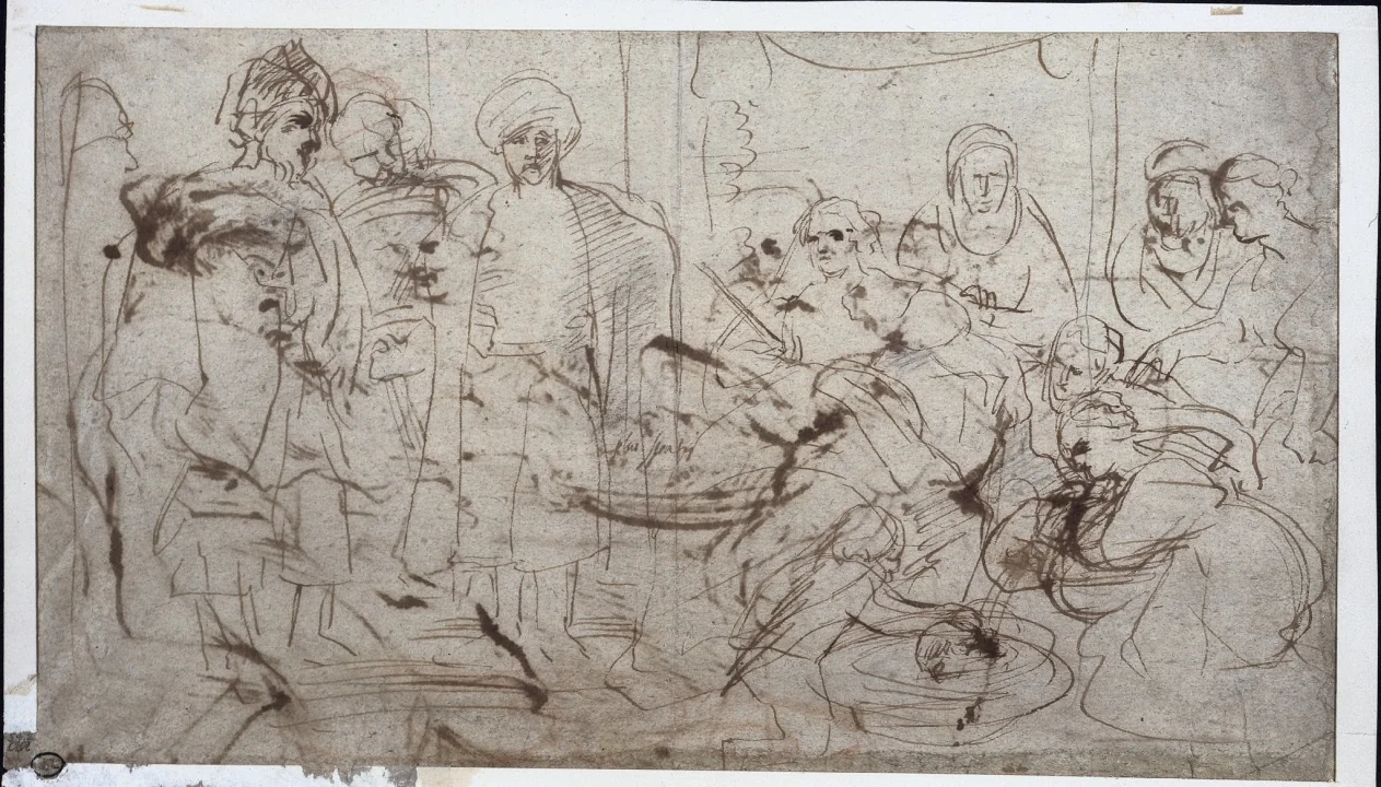 Tomyris with the Head of Cyrus (verso)