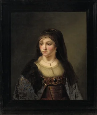 Portrait of a Lady in a Veil