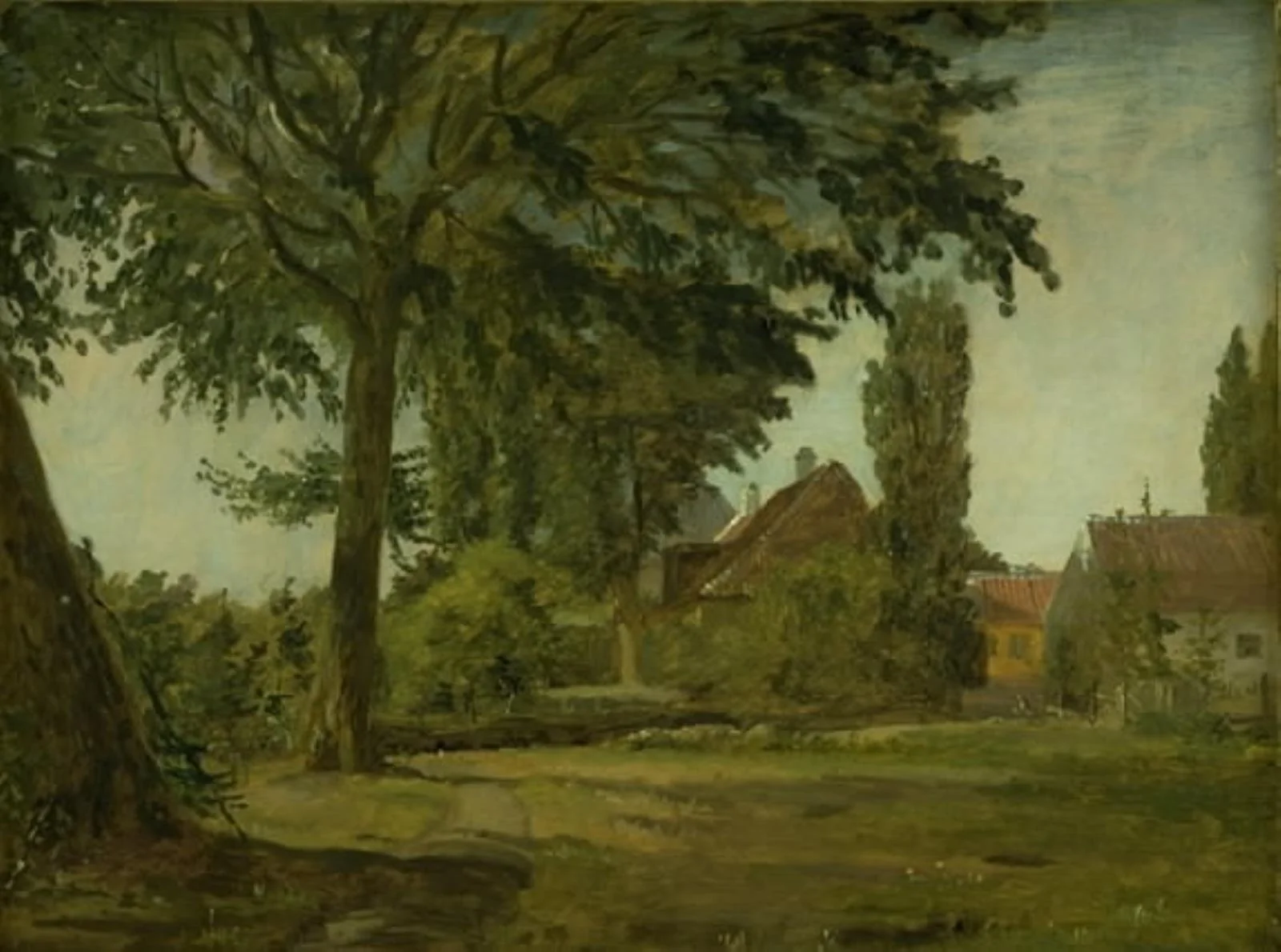 View of Falkonerallé outside Copenhagen