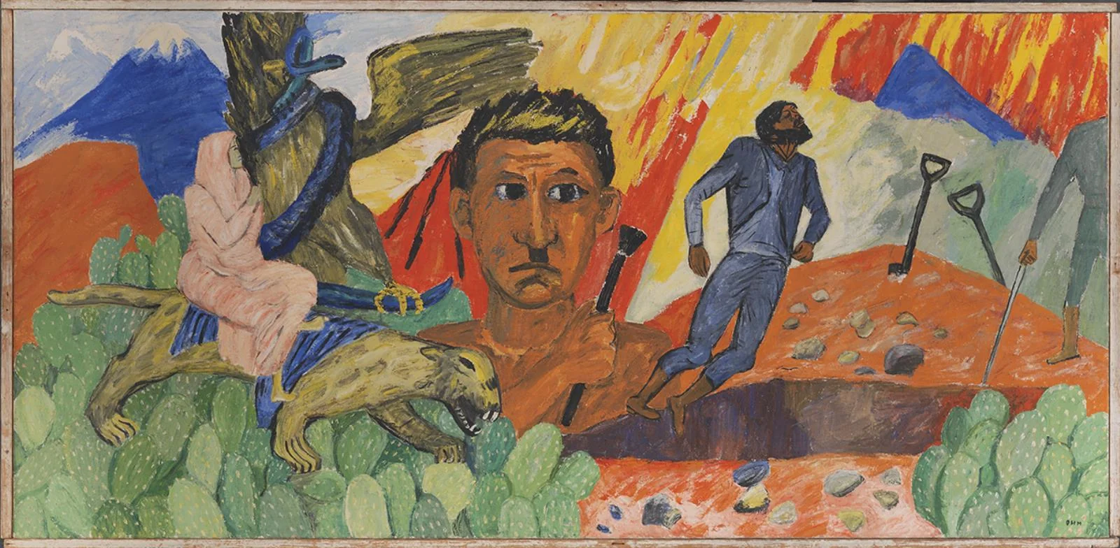 Memory of Orozco (Mexican Painter José Clemente Orozco, 1883-1949)