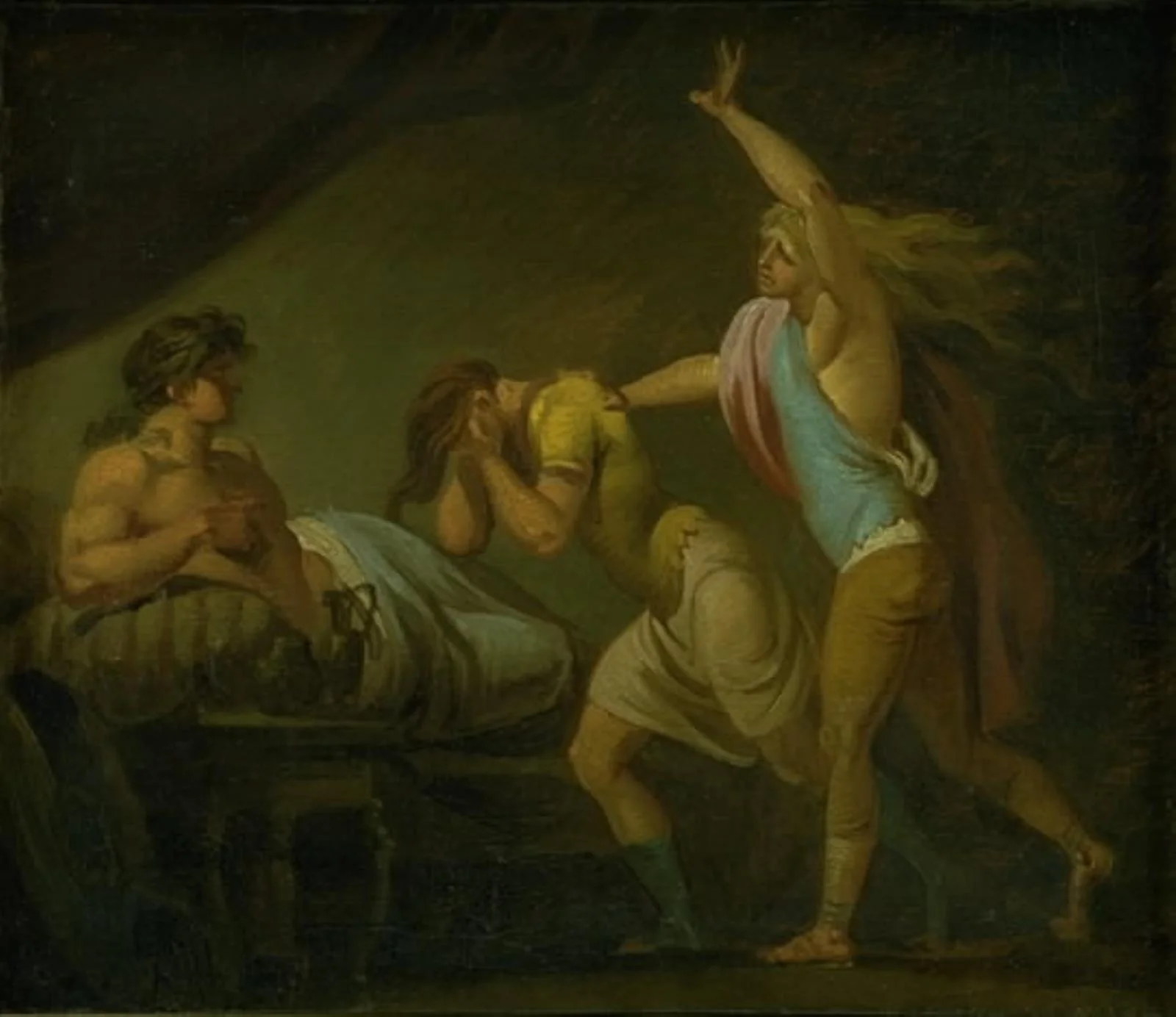 Two Young Men Confessing to Alexander the Great their Conspiracy against Him