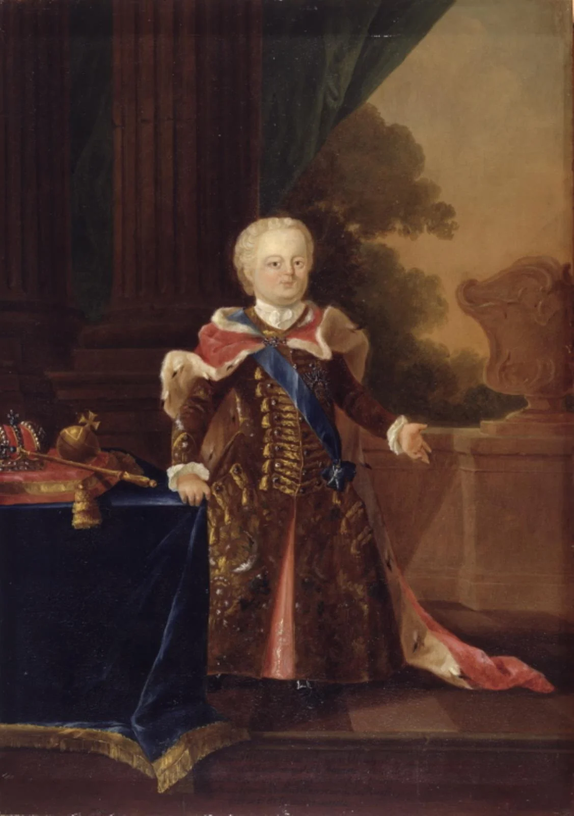 Ivan III or Ivan VI Antonovich. Full-length Portrait