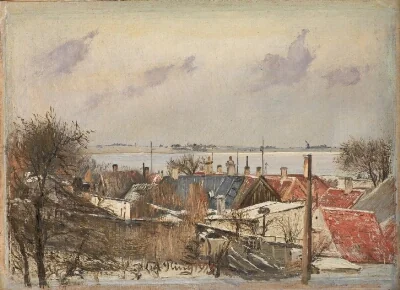View from Roskilde towards the Fiord