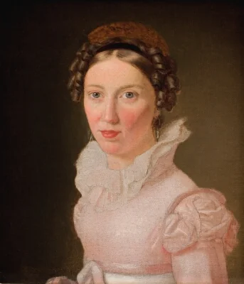 Suzanne Juel. The Artist's Sister-in-Law and later to Become his Third Wife