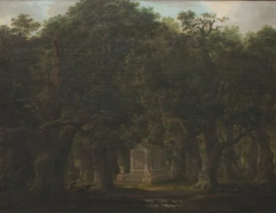 Monument in an Oak Wood