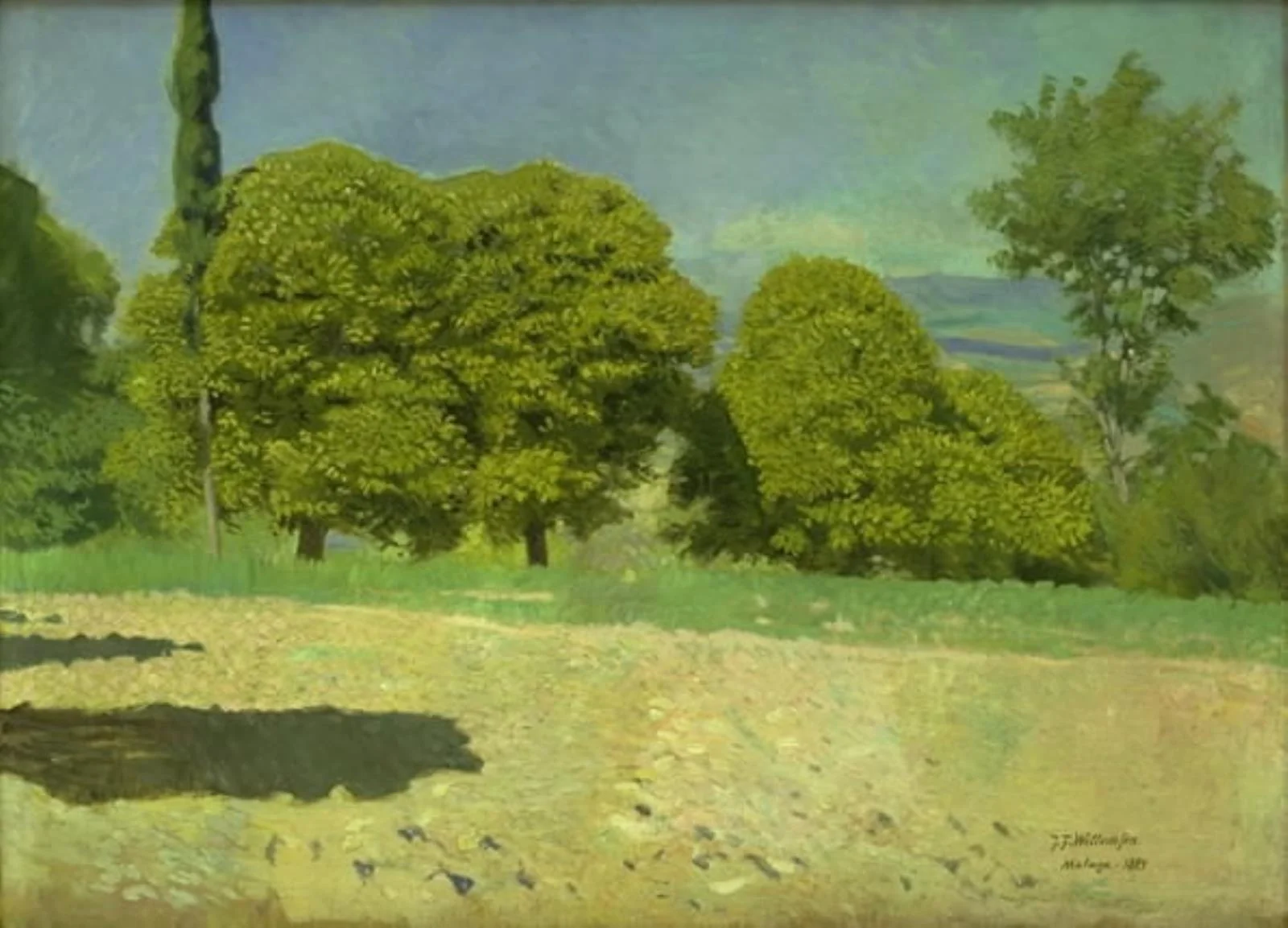 Landscape. Malaga