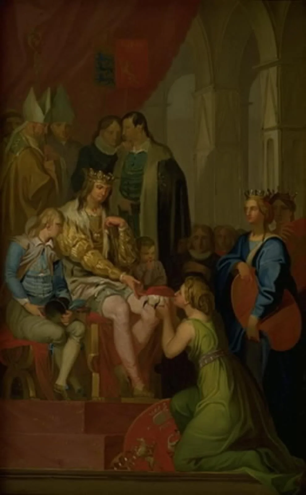 Christian I Raising the Province of Holstein to the State of a Duchy in 1460