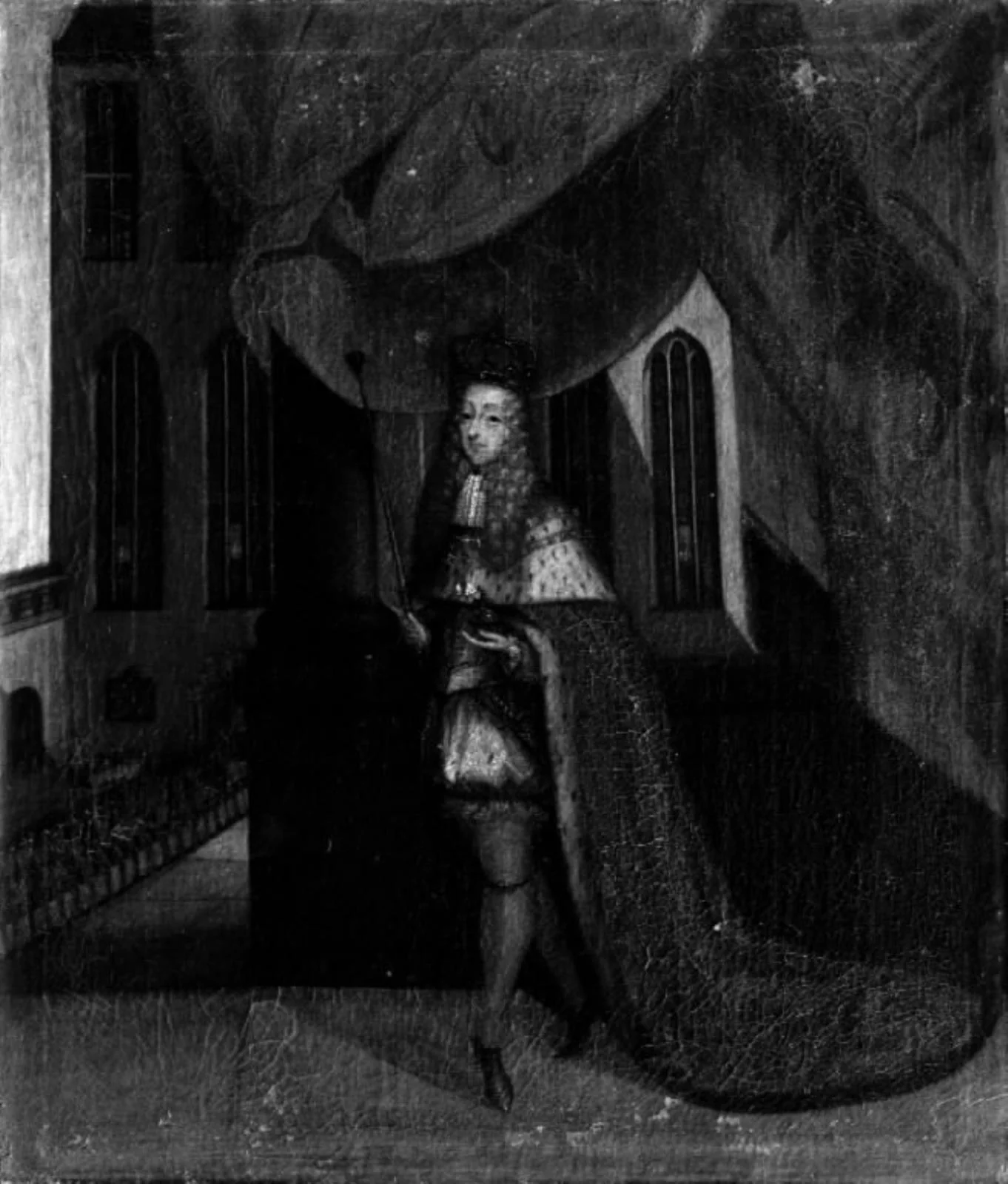 Frederik IV i salvingsdragt