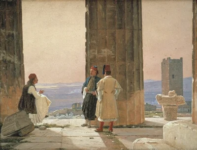 The View from the Temple of Athena on the Acropolis