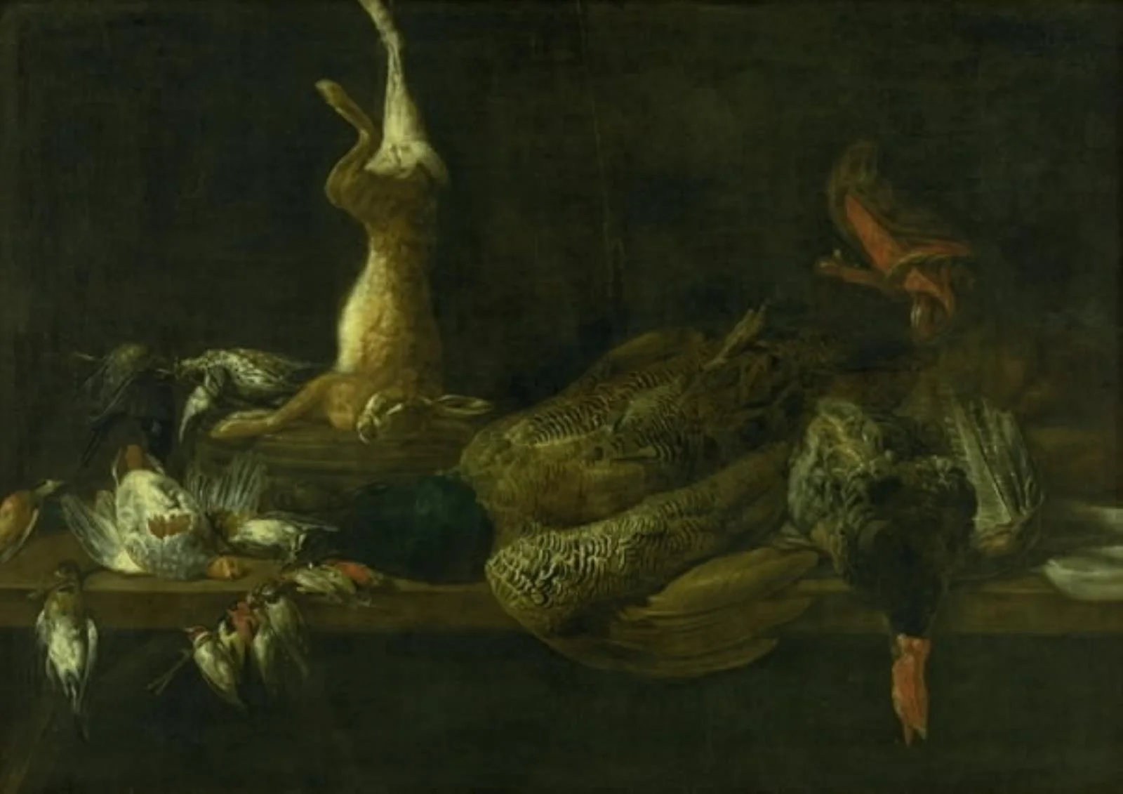 Still Life with Game on a Table