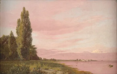 View of the Bay near the Copenhagen Limekiln Looking North. A Quiet Summer Afternoon