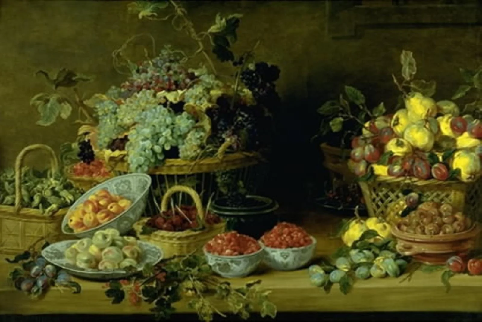 Still Life with Fruit on a Table